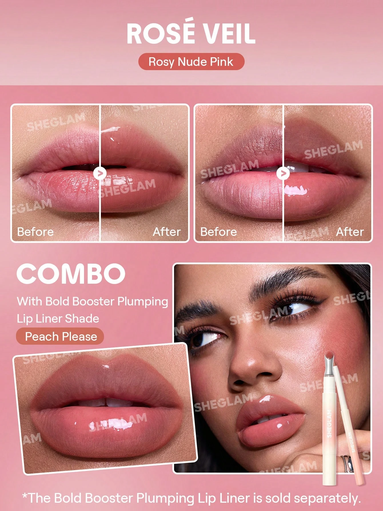 Bold Booster Lip Plumper - Dodaq üçün parıldadıcı